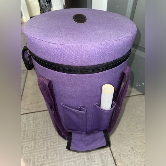 Crystal hand held pink HEART chakra bowl with protective storage case and mallet - Picture 7 of 12